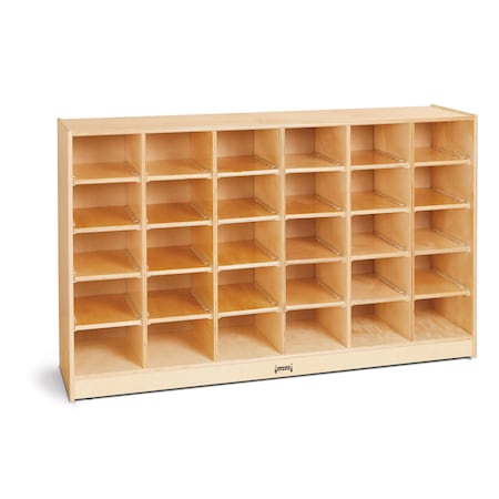 Jonti-Craft 30 Cubbie-Tray Mobile Storage, without Trays 0430JC